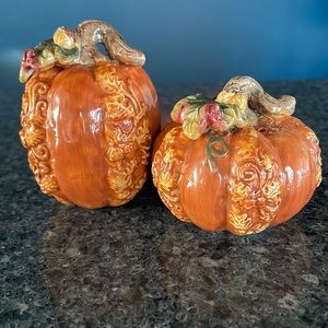 Pumpkin Salt & Pepper Shakers